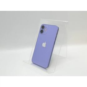 【中古】Apple ymobile 【SIMロック解除済み】 iPhone 12 mini 64GB パープル MJQC3J/A【京都】保証期間1ヶ月【ランクB】