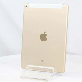 【中古】Apple(アップル) iPad Air 2 16GB ゴールド MH1C2J／A au 【196-ud】