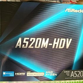 新品ASRock A520mHDV Ryzen 3 3100 16GBクーラー