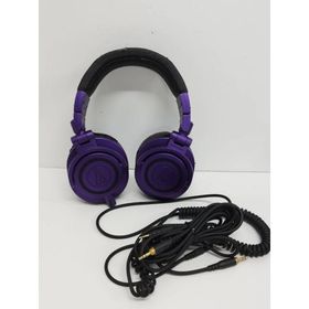 audio-technica ATH-M50x/有線ヘッドホン/パープル