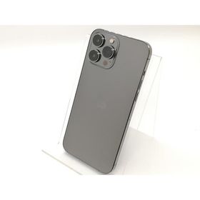 【中古】Apple au 【SIMフリー】 iPhone 13 Pro Max 1TB グラファイト MLKG3J/A【秋葉4号】保証期間１ヶ月【ランクC】