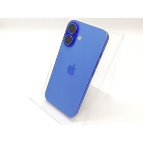 【中古】Apple 国内版 【SIMフリー】 iPhone 16 128GB ウルトラマリン MYDU3J/A【秋葉3号】保証期間１ヶ月【ランクB】