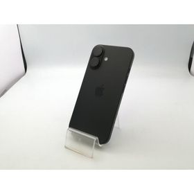 【中古】Apple 国内版 【SIMフリー】 iPhone 16 256GB ブラック MYDW3J/A【大阪堂島】保証期間１ヶ月【ランクC】