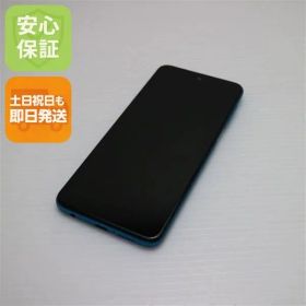 超美品 SIMフリー Redmi Note 9S 64GB オーロラブルー スマホ 白ロム 土日祝発送OK 06000