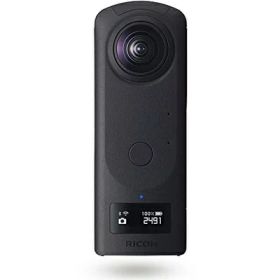 【中古】 RICOH THETA Z1 ブラック 360度カメラ 1.0型裏面照射型CMOSセンサー搭載 23MP高解像静止画 手ブレ補正機能搭載 4K動画 360度空間音声 RAW現像対応 高速無線転送 リコーシータ独自の高精度なスティッチング技術 THETAシリーズのフラッグシップモデル ビジネ