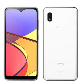 サムスン(SAMSUNG)のSCV49 Galaxy A21 シンプル ホワイト SIMフリー 本体 au スマホ ギャラクシー 【送料無料】 scv49wh7mtm(スマートフォン本体)