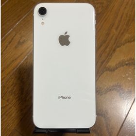 アイフォーン(iPhone)のiPhoneXR White 128GB 白 本体のみ(スマートフォン本体)