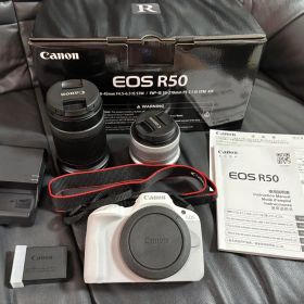 Canon EOS R50 ダブルズームキット（ホワイト）