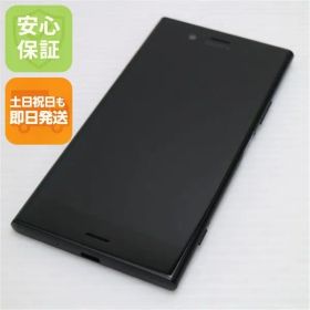 超美品 SOV36 Xperia XZ1 ブラック スマホ 即日発送 スマホ 白ロム au SONY 土日祝発送OK 07000