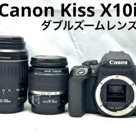 Canon EOS Kiss X10i スマホとつながるダブルズームレンズセット