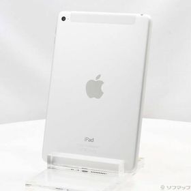 〔中古〕Apple(アップル) iPad mini 4 16GB シルバー MK702J／A auロック解除SIMフリー〔297-ud〕