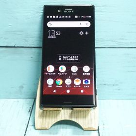 SONY Xperia XZs SOV35 au ブラック 本体 白ロム SIMロック解除済み SIMフリー 733801