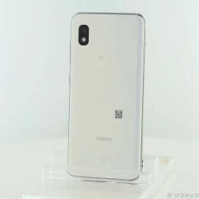 〔中古品〕 GALAXY A21 64GB ホワイト SCV49SWU UQ mobile SIMフリー【262】
