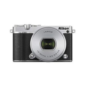 【中古】ニコン Nikon J5 標準パワーズームレンズキット シルバー J5HPLKSL micro