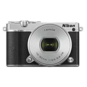 【中古】 Nikon ニコン ミラーレス一眼 Nikon ニコン 1 J5 標準パワーズームレンズキット シルバー J5HPLKSL