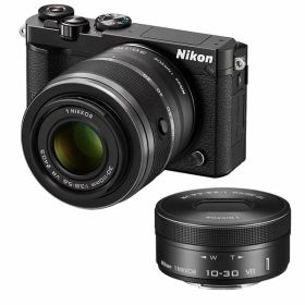 【中古】【1年保証】【美品】Nikon J5 ダブルズームレンズキット ブラック