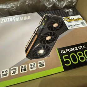 【美品】ZOTAC GEFORCE RTX 5080 【保証書付】