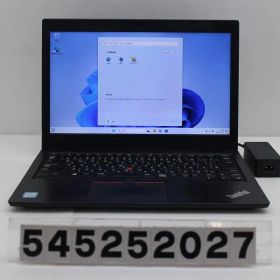Lenovo ThinkPad L380 Core i5 8250U 1.6GHz/8GB/256GB(SSD)/13.3W/FWXGA(1366x768)/Win11 【545252027】