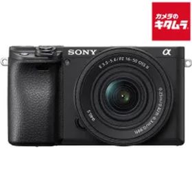 【新品】ソニー α6400 パワーズームレンズキット ブラック [ILCE-6400K B] SONY ミラーレス一眼カメラ APS-C 《納期約１－２週間》