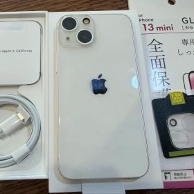 美品iPhone13 mini ミニ SIMフリー ホワイト 256GB