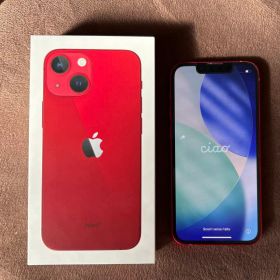 【Apple】SIMフリー iPhone13mini 512GB red 箱付き