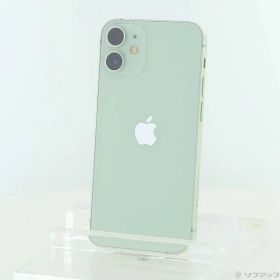 〔中古品〕 iPhone12 mini 64GB グリーン MGAV3J／A SIMフリー【297】