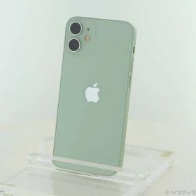 〔中古品〕 iPhone12 mini 64GB グリーン MGAV3J／A SIMフリー【305】