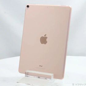 【中古】Apple(アップル) iPad Pro 10.5インチ 64GB ローズゴールド FQDY2J／A Wi-Fi 【276-ud】