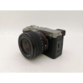 【中古】SONY α7C ズームレンズキット ILCE-7CL シルバー【新宿2】保証期間1ヶ月【ランクA】