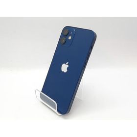 【中古】Apple docomo 【SIMロック解除済み】 iPhone 12 mini 64GB ブルー MGAP3J/A【立川フロム中武】保証期間１ヶ月【ランクC】