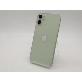 【中古】Apple au 【SIMロック解除済み】 iPhone 12 mini 64GB グリーン MGAV3J/A【札幌南2条】保証期間１週間【ランクC】