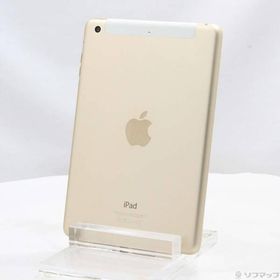 〔中古〕Apple(アップル) iPad mini 3 64GB ゴールド MGYN2J／A SoftBank〔258-ud〕