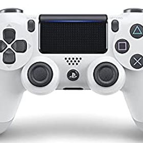 【中古】ワイヤレスコントローラー (DUALSHOCK 4) グレイシャー・ホワイト (CUH-ZCT2J13)