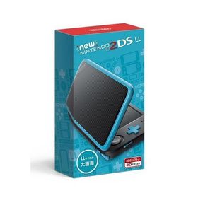 中古ニンテンドー3DSハード Newニンテンドー2DS LL本体 ブラック×ターコイズ