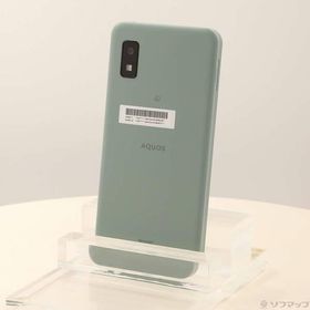 〔中古〕SHARP(シャープ) AQUOS wish 64GB オリーブグリーン SHG06 au SIMフリー〔295-ud〕