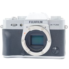 ST00164☆良品☆FUJIFILM ミラーレス一眼 X-T20 ボディ シルバー X-T20-S