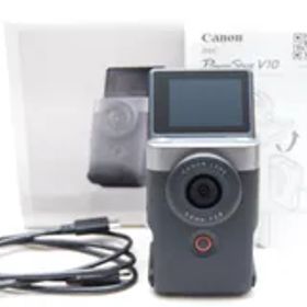 ★極上美品 Canon Vlogカメラ PowerShot V10 シルバー PSV10SL★