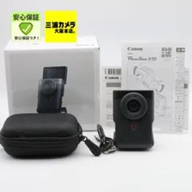 【極上品】 Canon PowerShot V10 ブラック Vlogカメラ PSV10BK #0401272