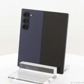 〔中古品〕 Galaxy Z Fold6 256GB ネイビー SM-F956QDBASJP SIMフリー【344】