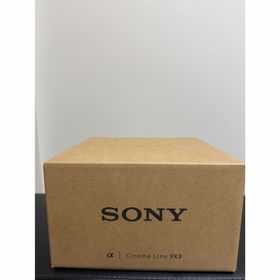 ソニー(SONY)の【新品未開封】SONY プロフェッショナルカムコーダー ILME-FX3A(ビデオカメラ)