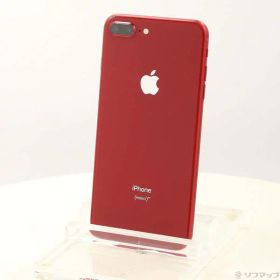 【中古】Apple(アップル) iPhone8 Plus 64GB プロダクトレッド MRTL2J／A SIMフリー 【251-ud】