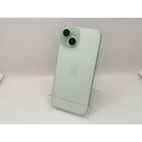 【中古】Apple 国内版 【SIMフリー】 iPhone 15 128GB グリーン MTMM3J/A【大須アメ横】保証期間1ヶ月【ランクB】