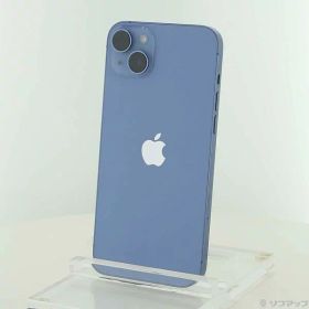 【中古】Apple(アップル) iPhone14 Plus 128GB ブルー MQ4H3J／A SIMフリー 【349-ud】