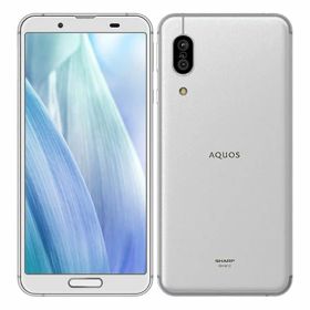 【中古】【安心保証】 AQUOS sense3 SH-M12[64GB] SIMフリー シルバーホワイト mineo版