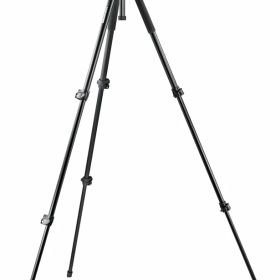 Manfrotto MK293A3-D3Q2 293 アルミ三脚 (3S) 3ウェイヘッドと折りたたみ式ハンドル(ブラック)