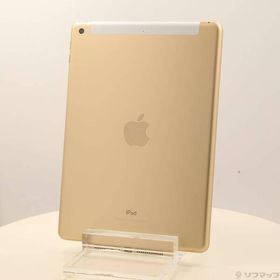 〔中古〕Apple(アップル) iPad 第5世代 32GB ゴールド MPG42J／A docomoロック解除SIMフリー〔349-ud〕