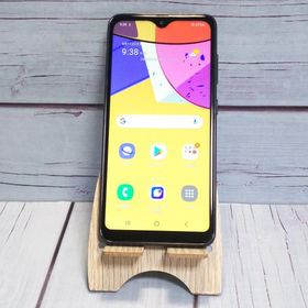 au SCV49 ブラック Galaxy A21 本体 白ロム SIMロック解除済み SIMフリー 603434