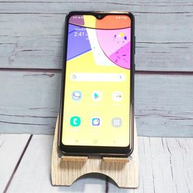 au SCV49 ブラック Galaxy A21 本体 白ロム SIMロック解除済み SIMフリー 775687