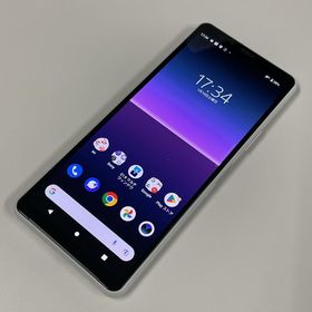 ★利用制限〇★ Xperia 10 II SOV43 ホワイト SIMロック解除済