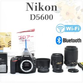 コメント割引あり✨軽量 高画質✨ニコン D5600✨初心者◎ 一眼レフカメラ